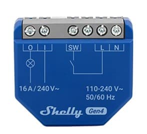 Shelly 1 Gen4 Dry Contact Smart Relay