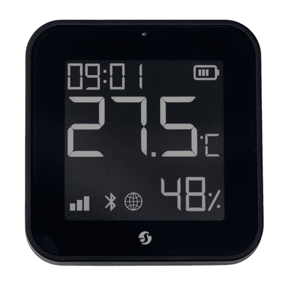 Shelly BLU H&T ZB Temperature Humidity Sensor Black