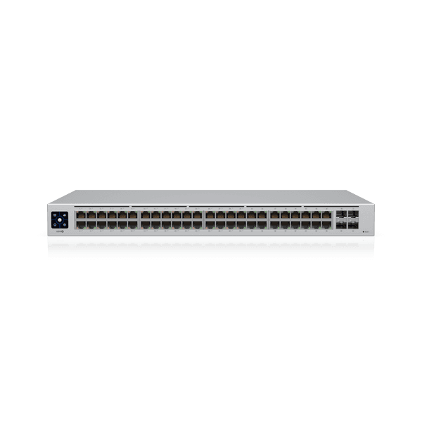 Ubiquiti UniFi 48-Port PoE+ Managed Switch with Touch Display