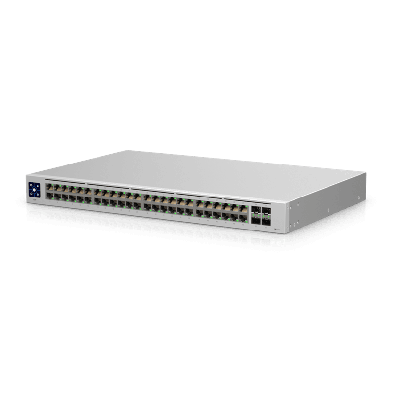 Ubiquiti UniFi USW-48 48-Port Gigabit Switch with Touchscreen