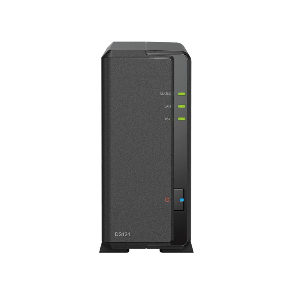 Synology DS124 1-Bay DiskStation NAS Enclosure