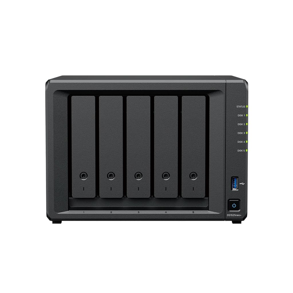 Synology DiskStation DS1525neo+ 5-Bay NAS Non-ECC