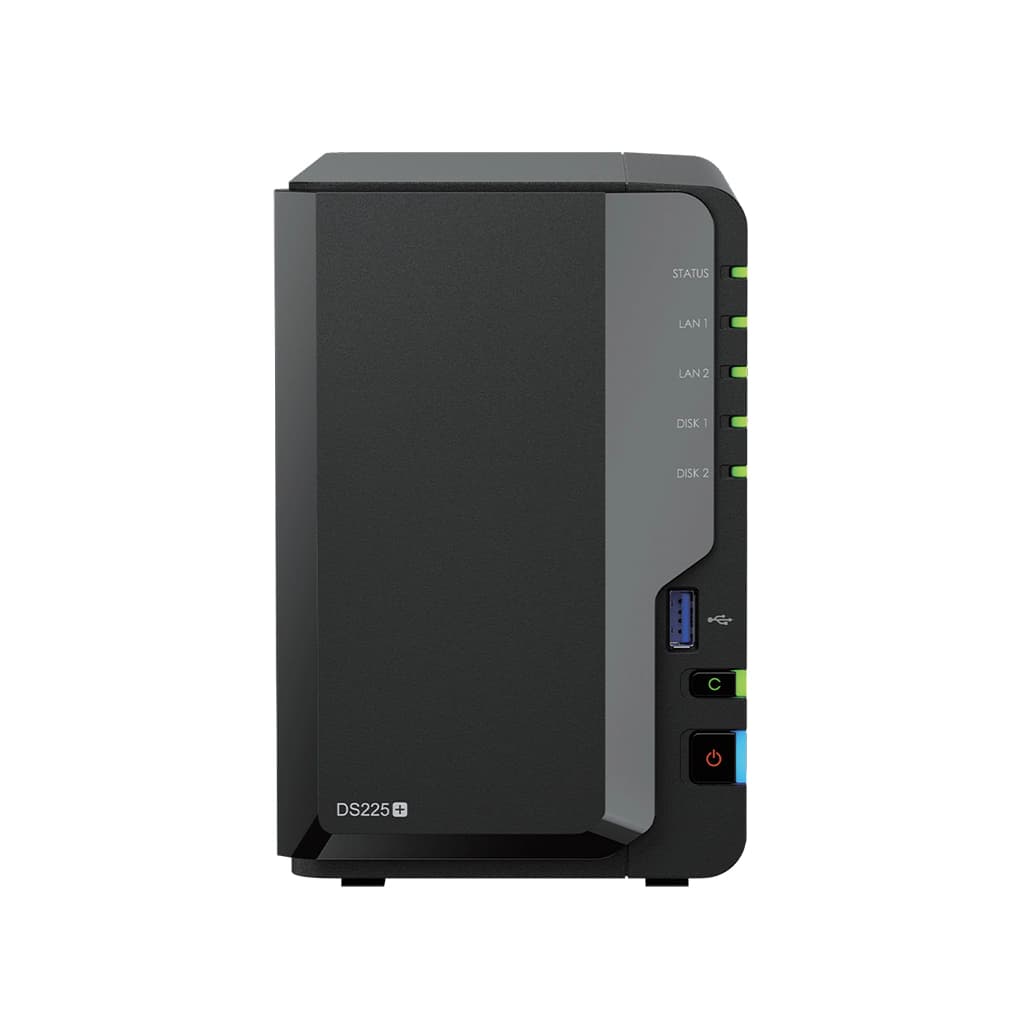 Synology DS225+ 2-Bay 2.5GbE DiskStation NAS