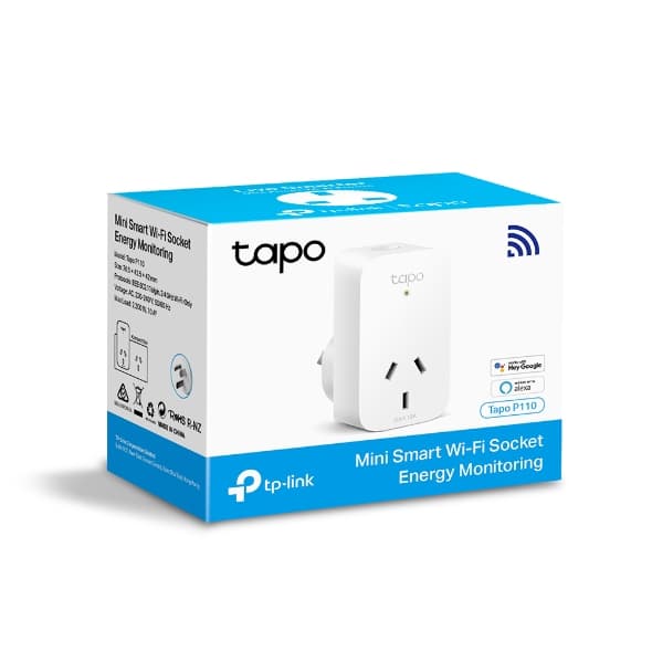 TP-Link Tapo P110 Mini Smart Wi-Fi Plug with Energy Monitoring