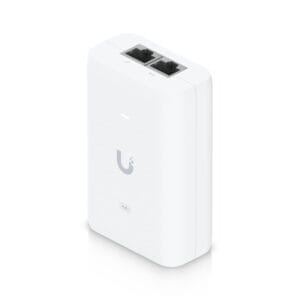 Ubiquiti PoE+ Adapter, 30W of PoE+,  RJ45 Data Input, AC Cable, U6 AP Suitable (U6-LR, U6-LITE & U6-PRO), Replacement for POE-48-24W-G, Incl 2Yr Warr