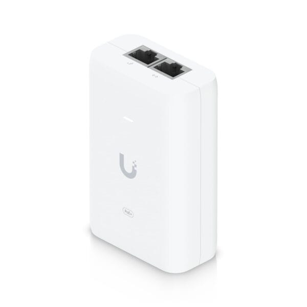 Ubiquiti PoE+ Adapter, 30W of PoE+,  RJ45 Data Input, AC Cable, U6 AP Suitable (U6-LR, U6-LITE & U6-PRO), Replacement for POE-48-24W-G, Incl 2Yr Warr